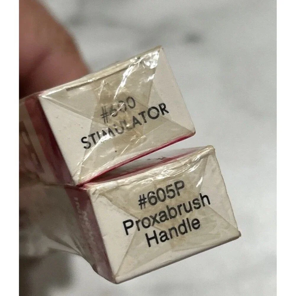 New Butler Proxabrush Handle #605P Butler Stimulator #600 Dental Care Oral Care